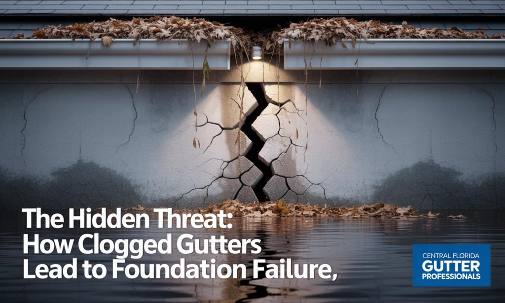 The Hidden Threat: How Clogged Gutters Lead to Foundation Failure